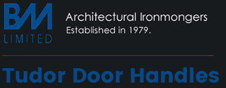 bm ironmongery tudor handle logo