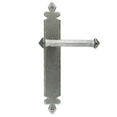from the anvil pewter finish tudor door handle